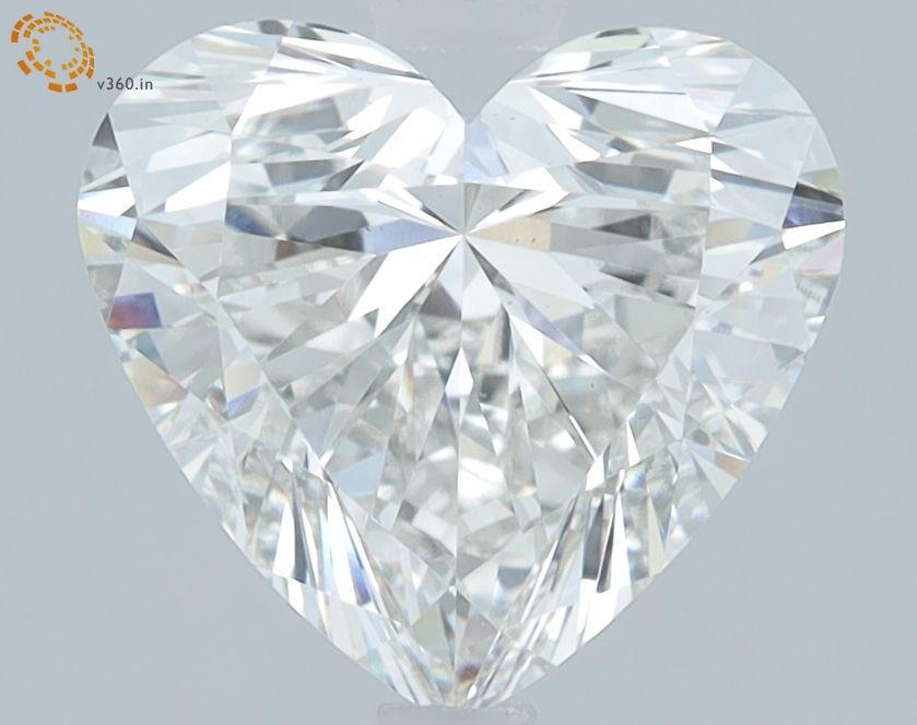 2.76 ct. heart Lab Grown Diamond front image