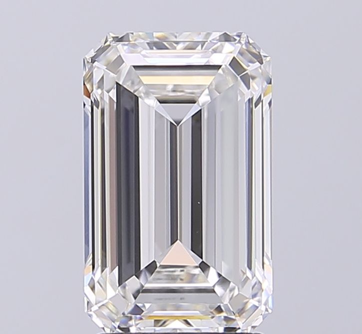 3.01 ct. emerald Lab Grown Diamond front image