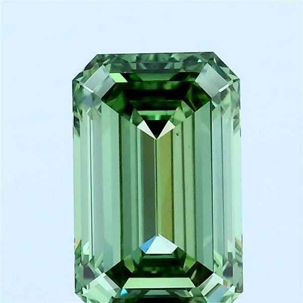1.5 CT Fancy Vivid Green EMERALD