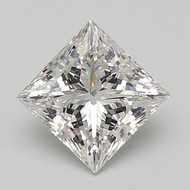 1.58 ct lab-grown Princess Diamond