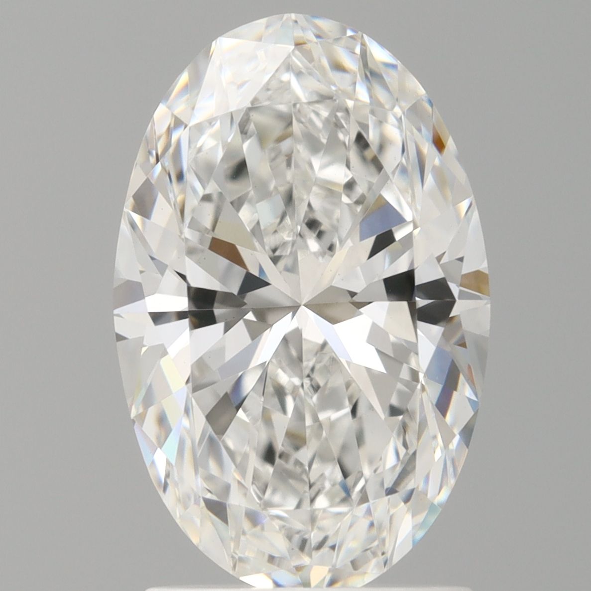 2.03 ct. oval Lab Grown Diamond front image