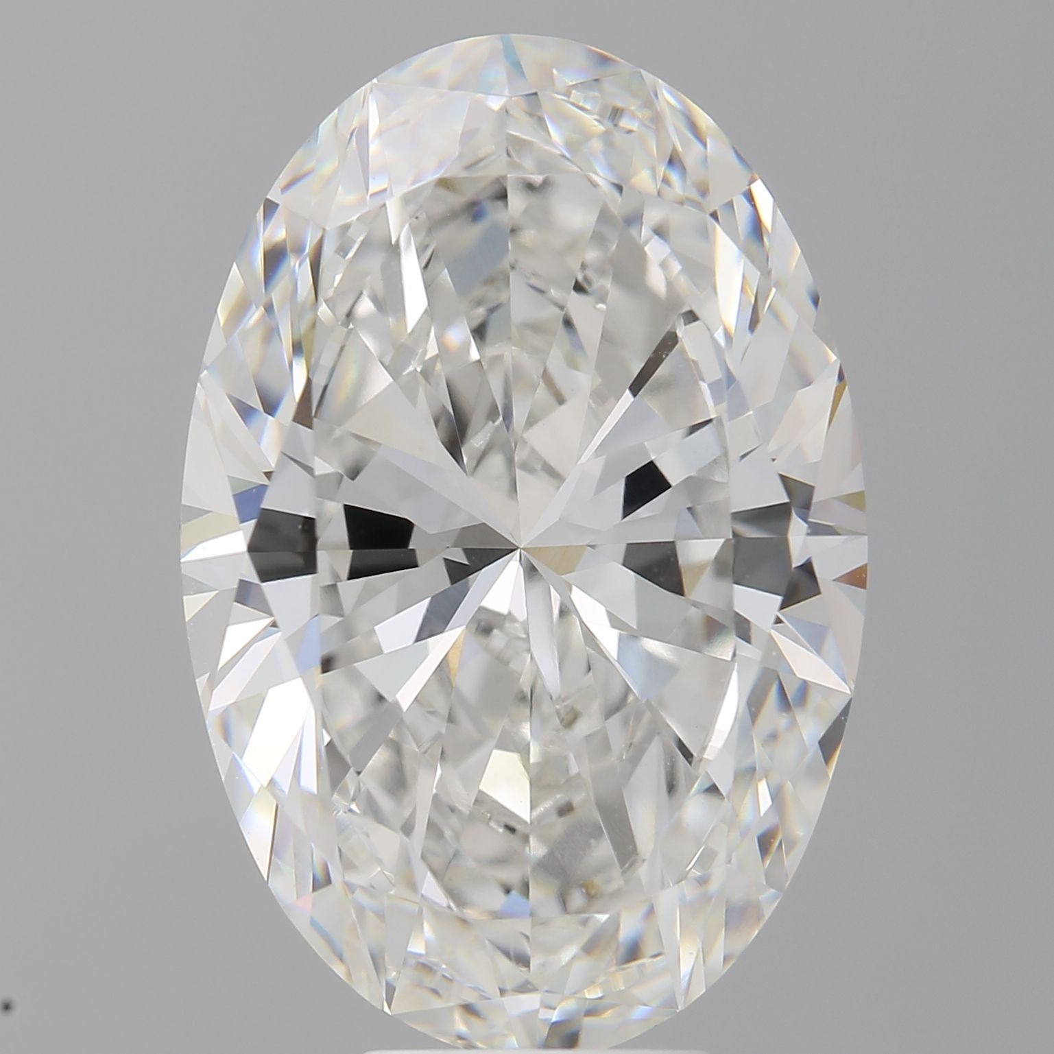 9.06 ct. oval Lab Grown Diamond front image