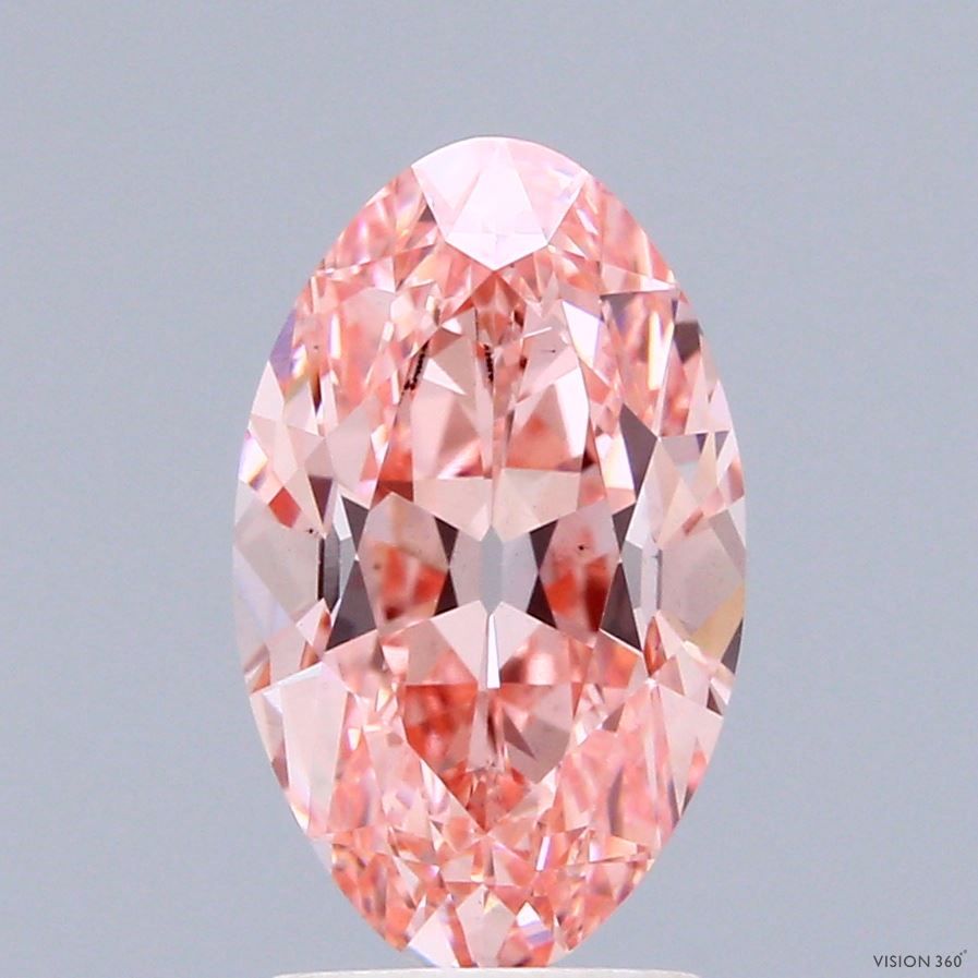 2.89 ct. oval Lab Grown Diamond front image