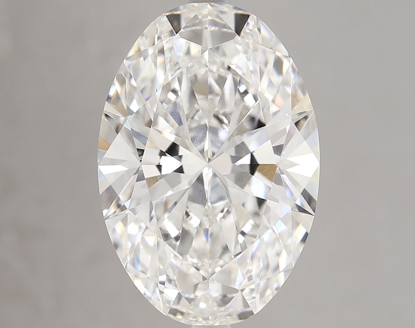 9.10 ct. oval Lab Grown Diamond front image
