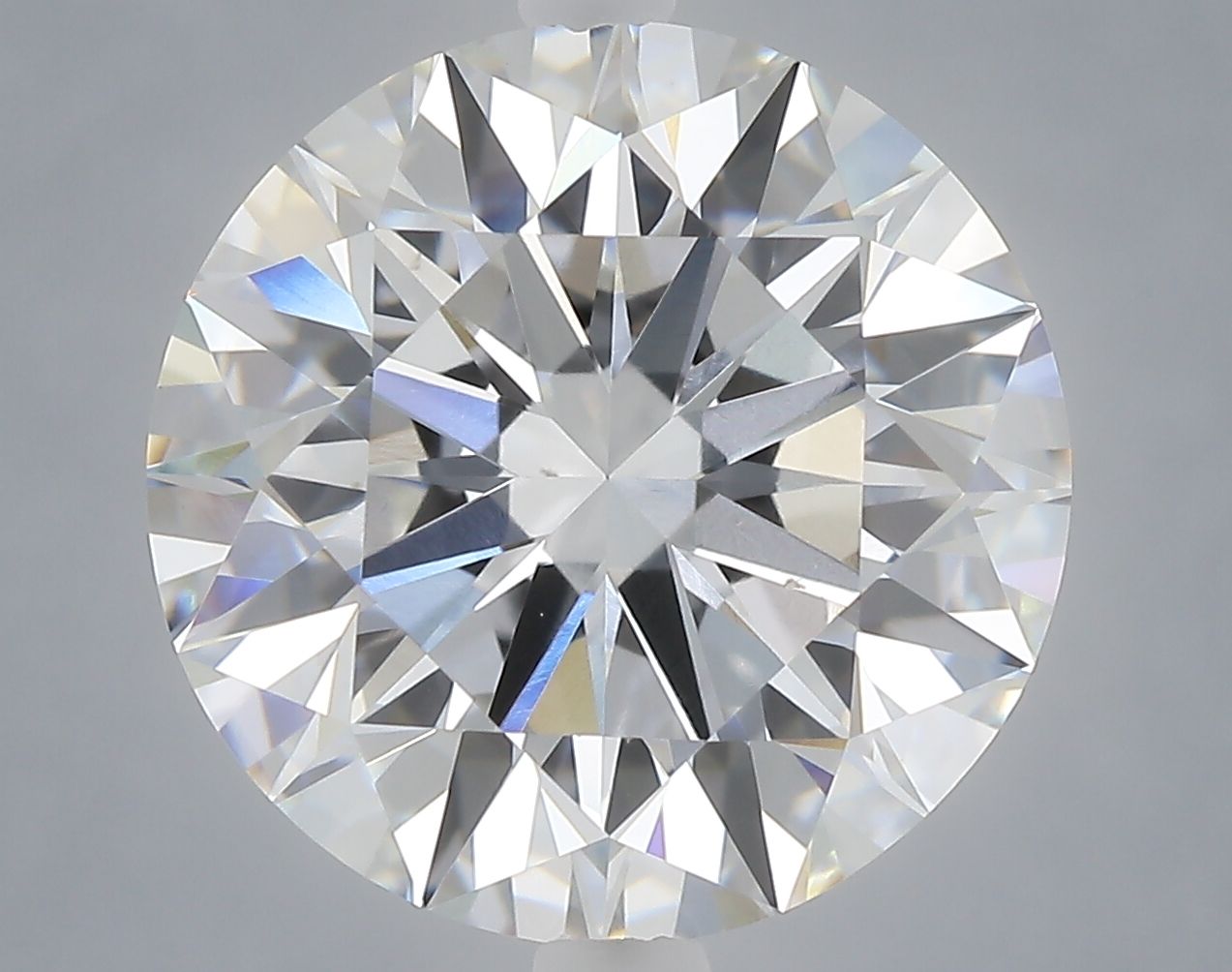 5.01 ct. round Lab Grown Diamond front image
