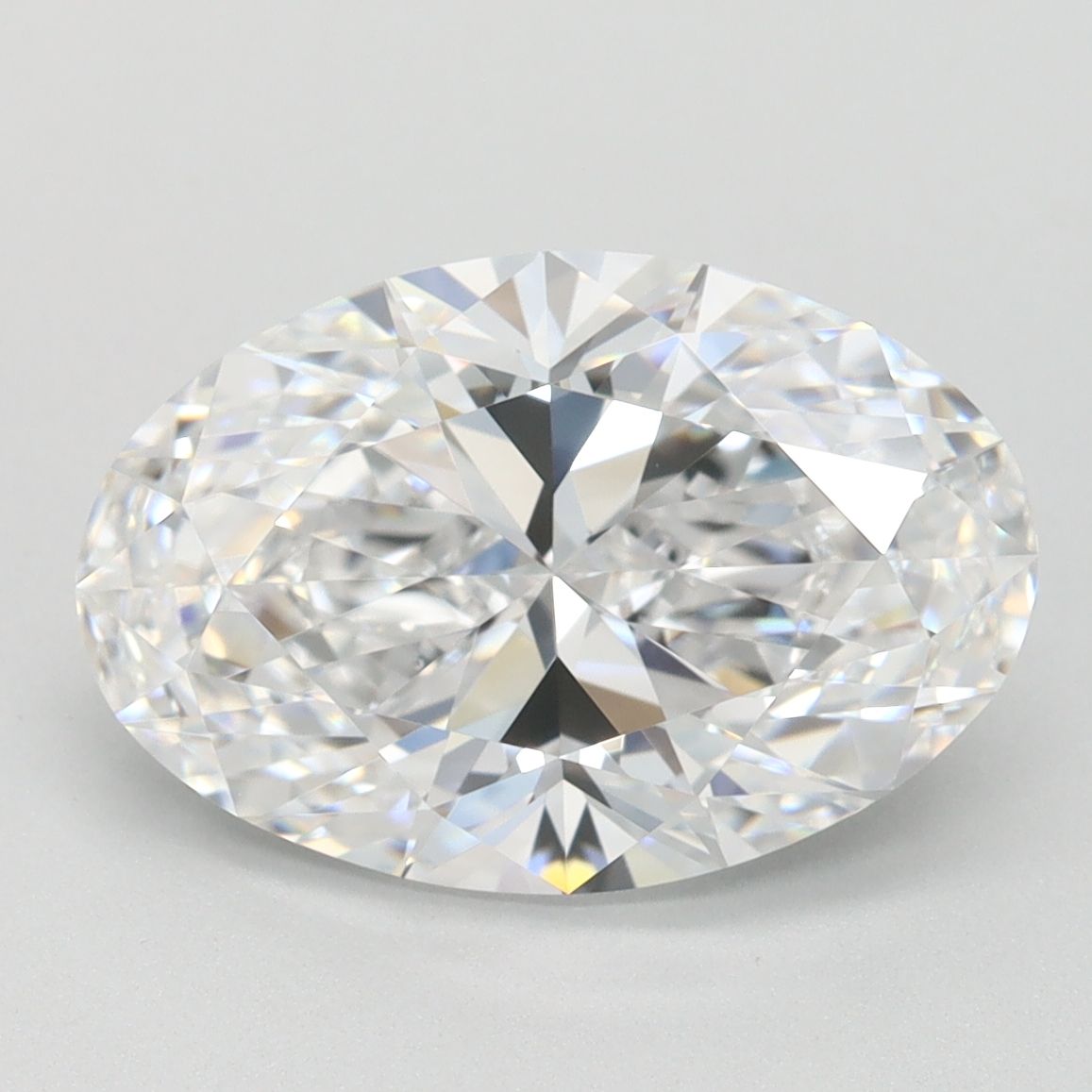 3.02 ct. oval Lab Grown Diamond front image