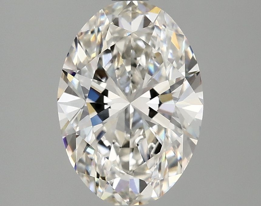 2.10 ct. oval Lab Grown Diamond front image
