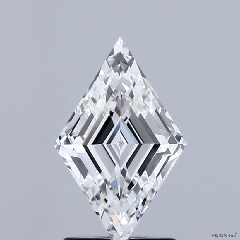 1.7 ct lab-grown Lozenge Diamond