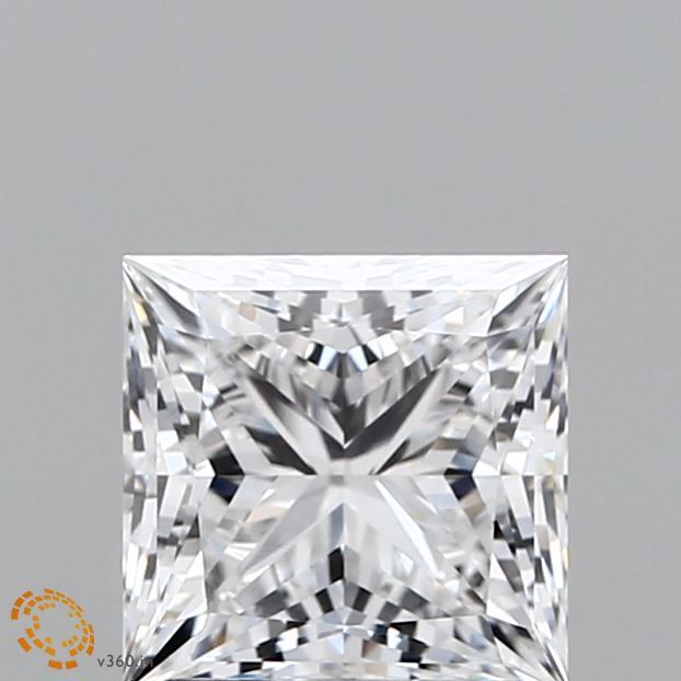 1.57 ct. princess Lab Grown Diamond front image