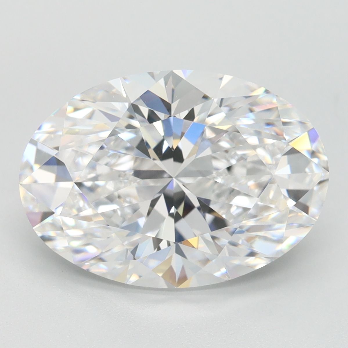 4.13 ct. oval Lab Grown Diamond front image