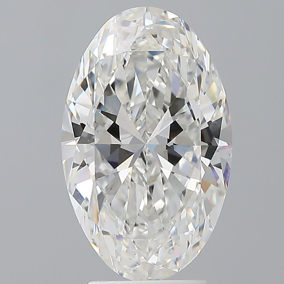 4.08 ct. oval Lab Grown Diamond front image
