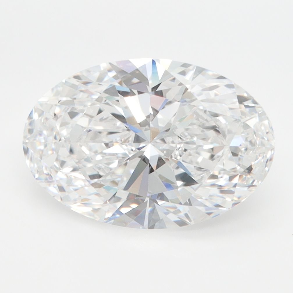 3.08 ct. oval Lab Grown Diamond front image