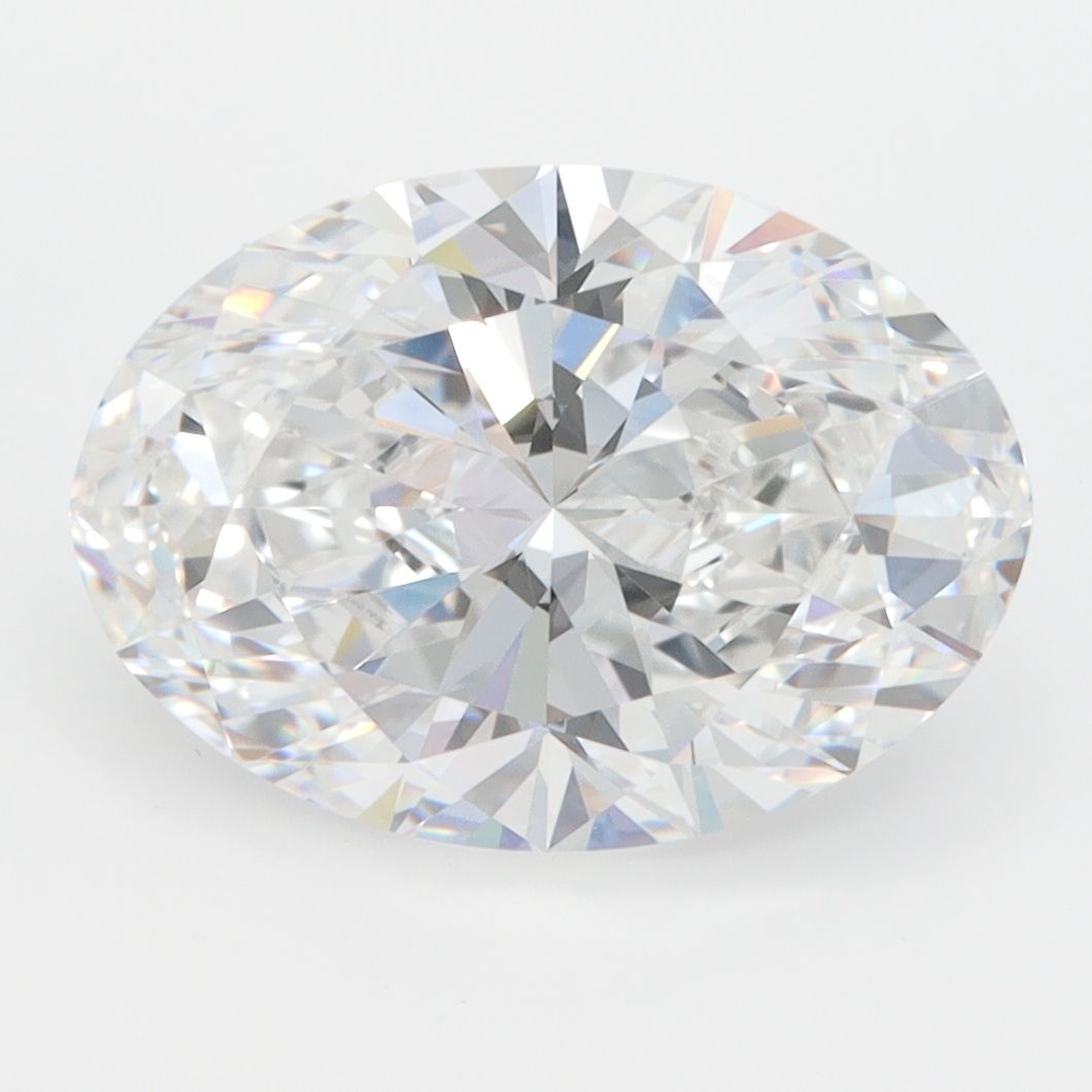 4.09 ct. oval Lab Grown Diamond front image