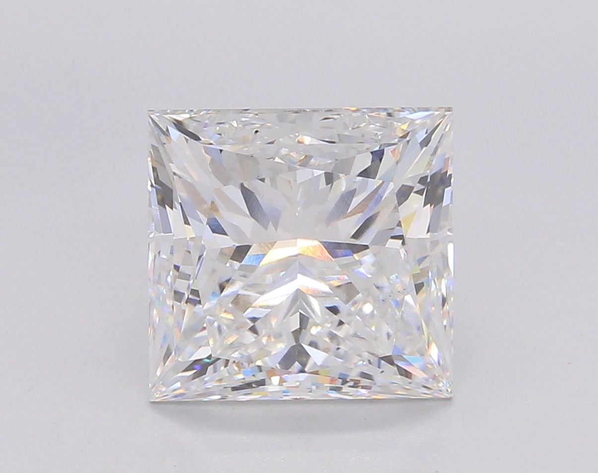 5.52 ct. princess Lab Grown Diamond front image