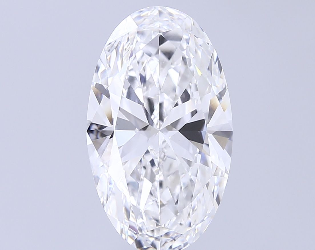 5.02 ct. oval Lab Grown Diamond front image