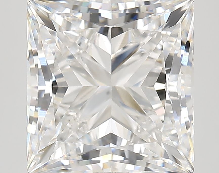 6.07 ct. princess Lab Grown Diamond front image