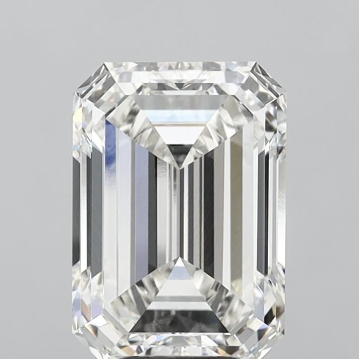 6.08 ct. emerald Lab Grown Diamond front image