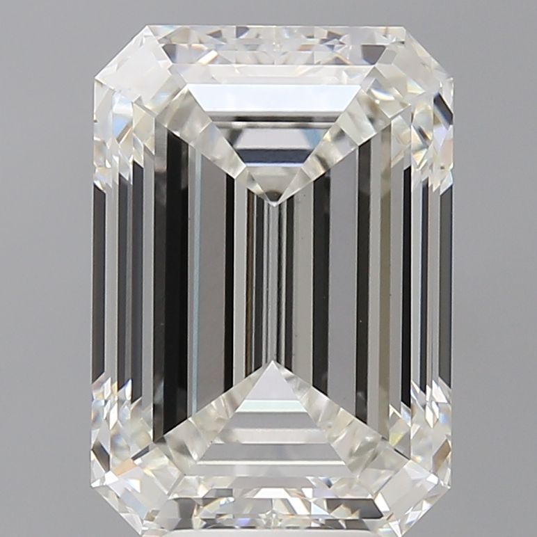 7.03 ct. emerald Lab Grown Diamond front image