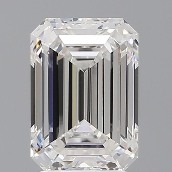 2.50 ct. emerald Lab Grown Diamond front image