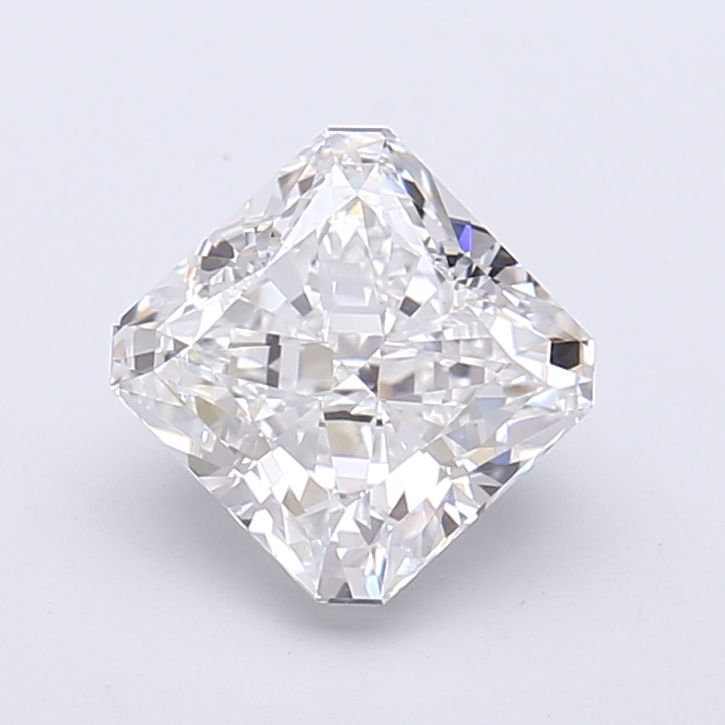 2.1 ct lab-grown Square radiant Diamond