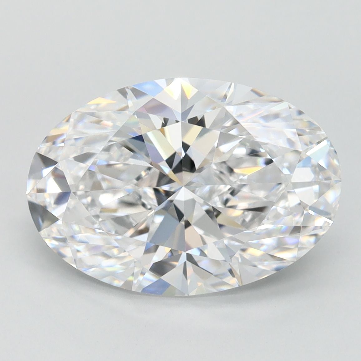 3.24 ct. oval Lab Grown Diamond front image