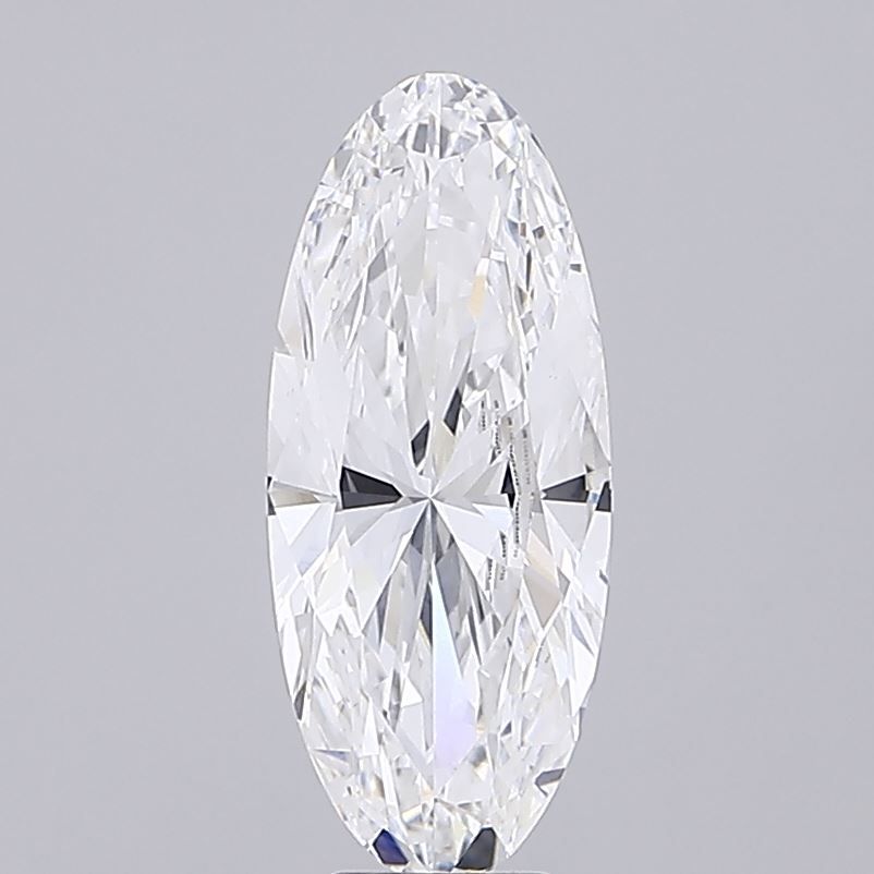 6.41 ct. oval Lab Grown Diamond front image