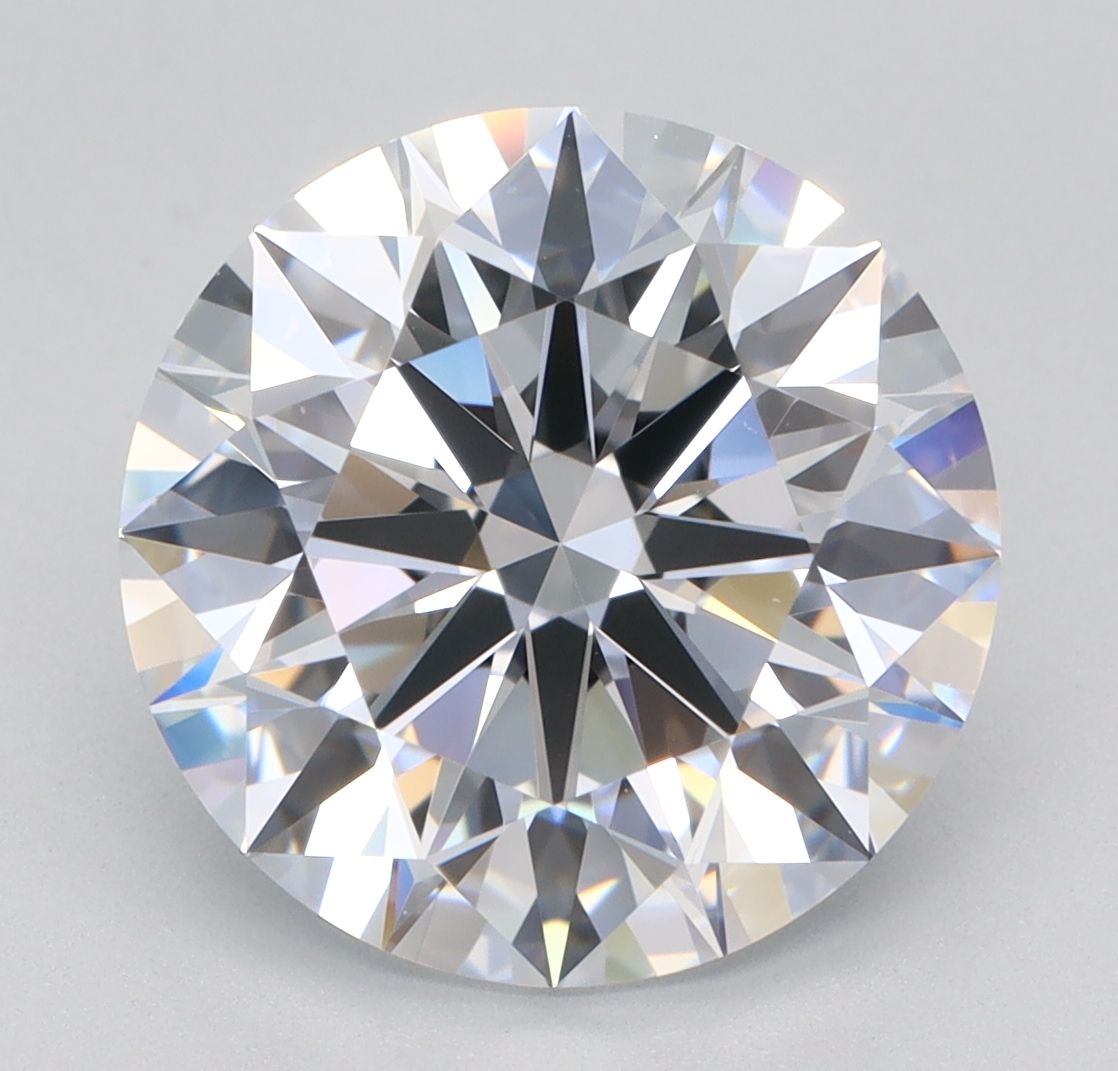 Diamant Rond 4.03 ct - Couleur E - Pureté VVS1
