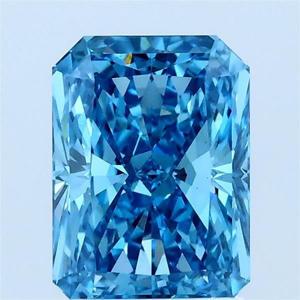 1.52 CT Fancy Vivid Blue RADIANT