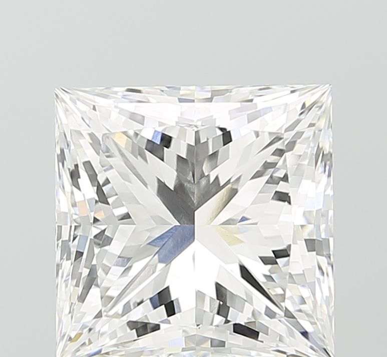 5.56 ct. princess Lab Grown Diamond front image