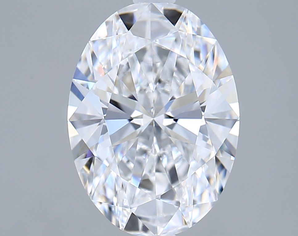 2.01 ct. oval Lab Grown Diamond front image