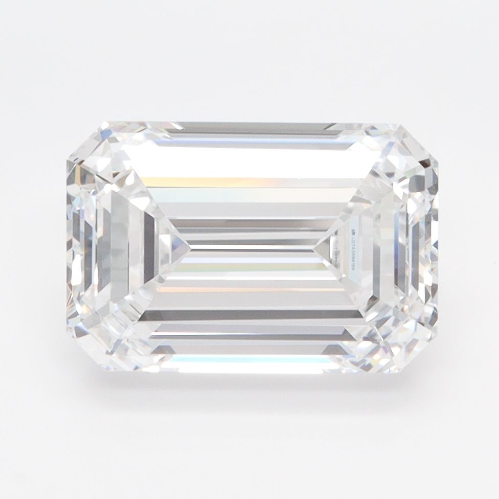 3.08 ct. emerald Lab Grown Diamond front image
