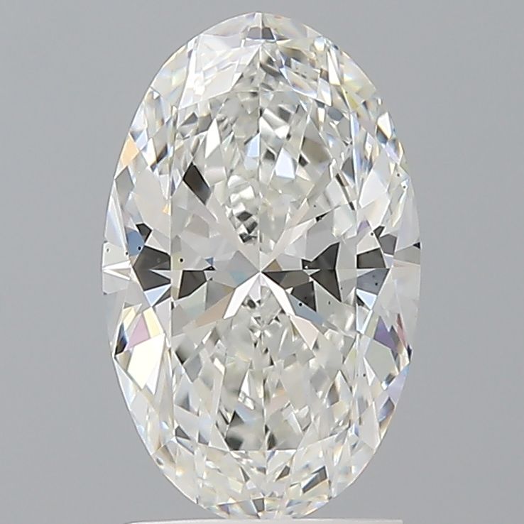 2.07 ct. oval Lab Grown Diamond front image
