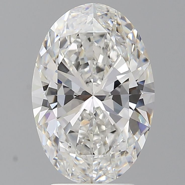 3.60 ct. oval Lab Grown Diamond front image