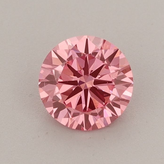 0.63 CT Fancy Vivid Pink ROUND