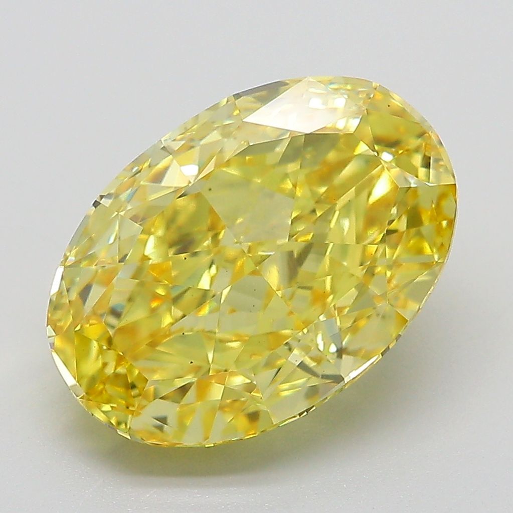5.00 ct. oval Lab Grown Diamond front image