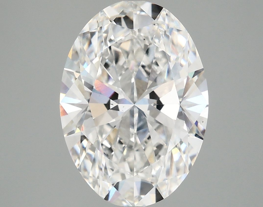 4.09 ct. oval Lab Grown Diamond front image