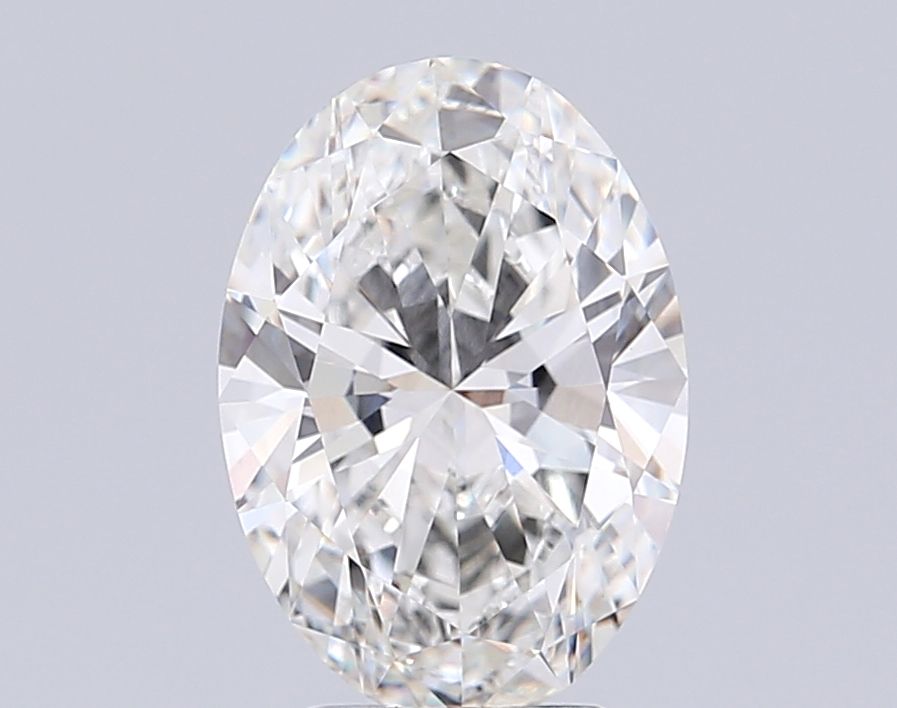 4.90 ct. oval Lab Grown Diamond front image