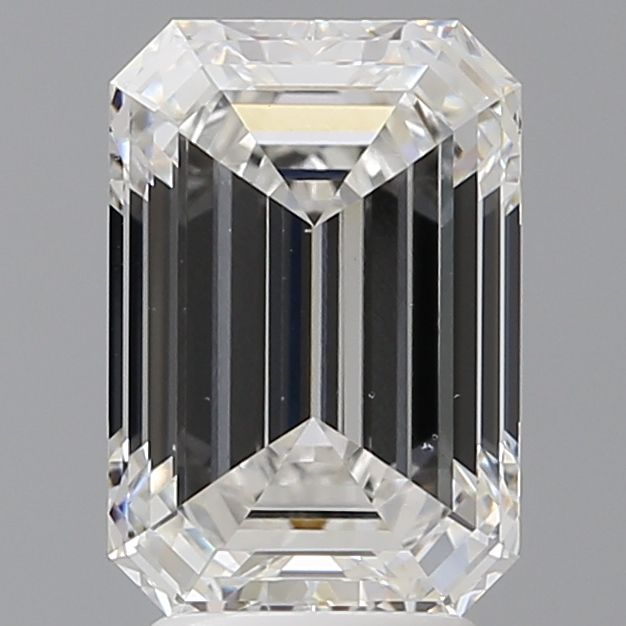 3.57 ct. emerald Lab Grown Diamond front image