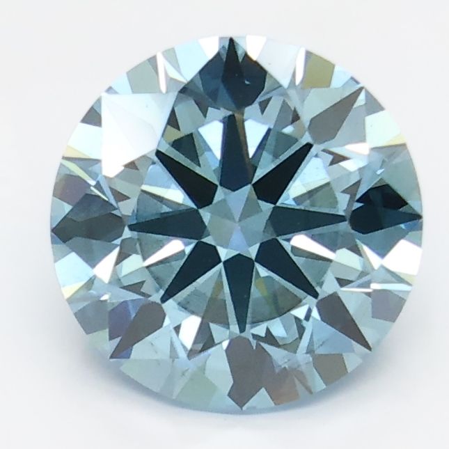 2.56 CT Fancy Vivid Blue ROUND