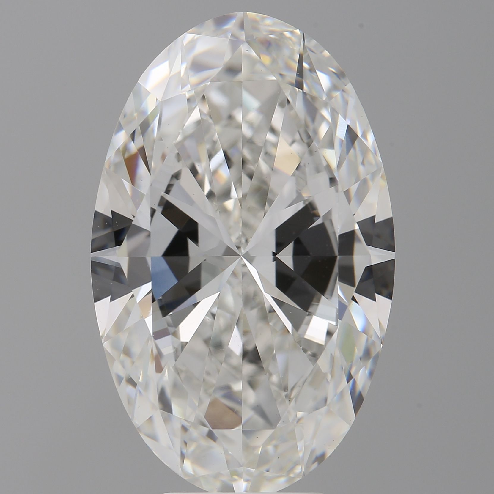8.03 ct. oval Lab Grown Diamond front image