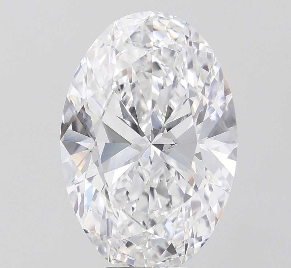 5.02 ct. oval Lab Grown Diamond front image