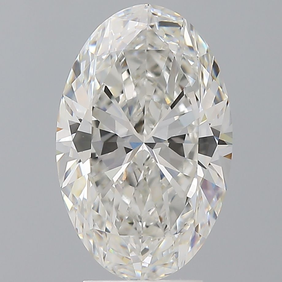4.08 ct. oval Lab Grown Diamond front image