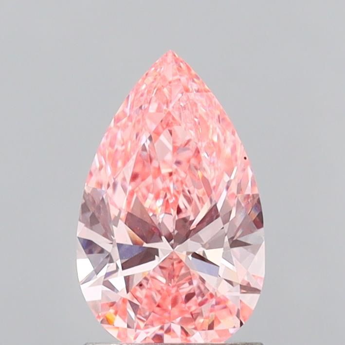 1.41 CT Fancy Vivid Pink PEAR