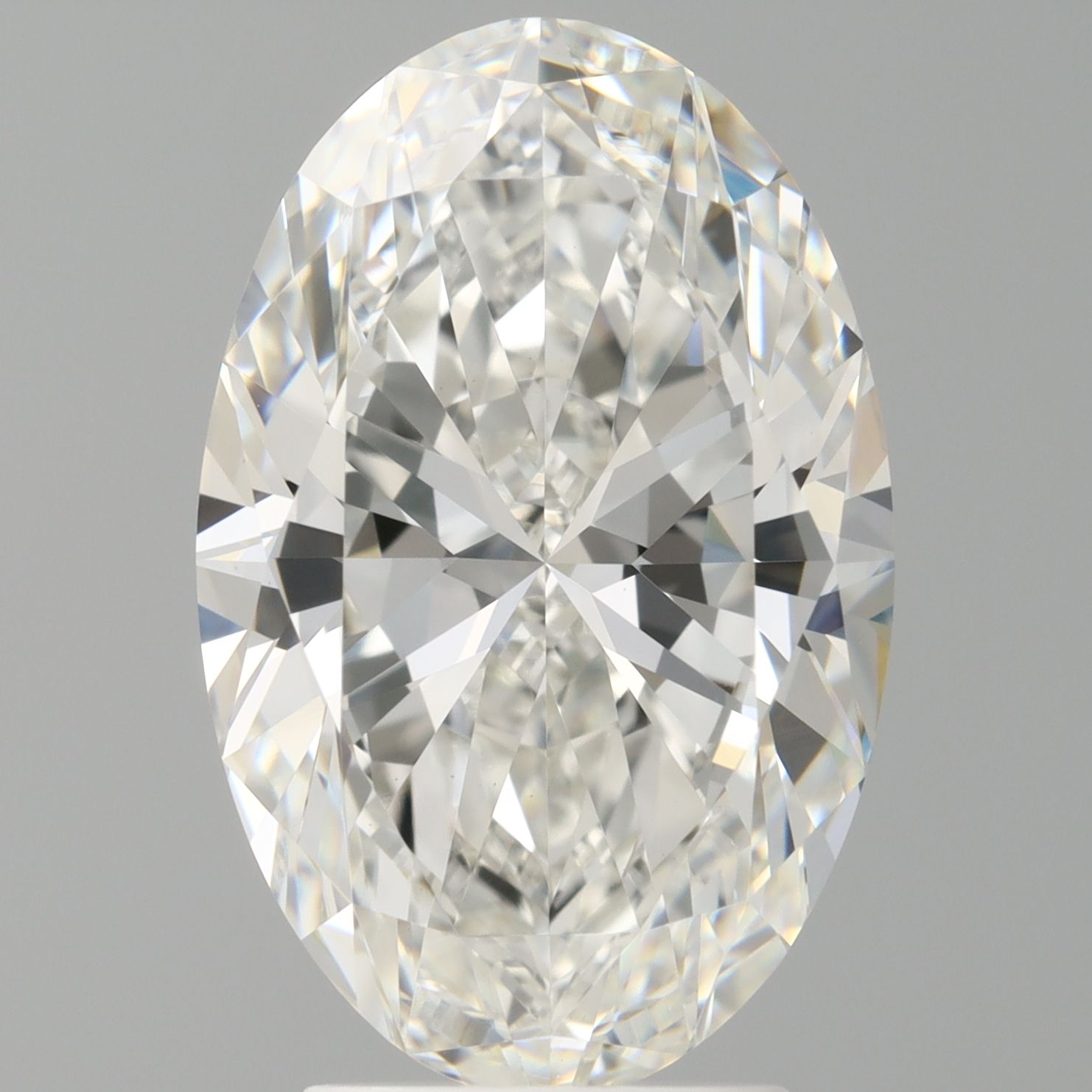 4.03 ct. oval Lab Grown Diamond front image