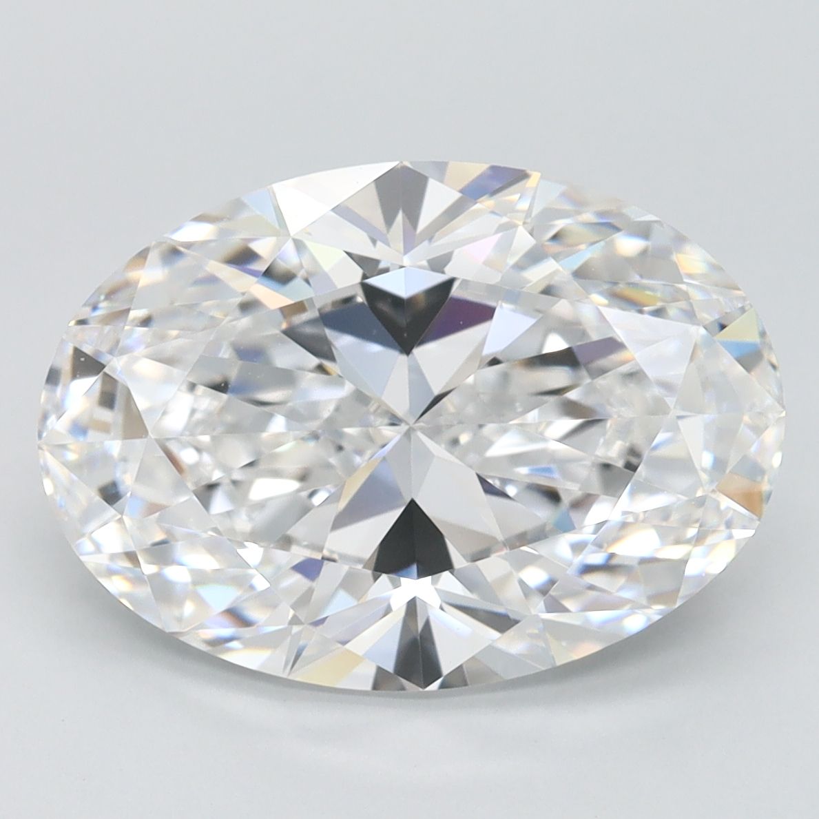 4.10 ct. oval Lab Grown Diamond front image