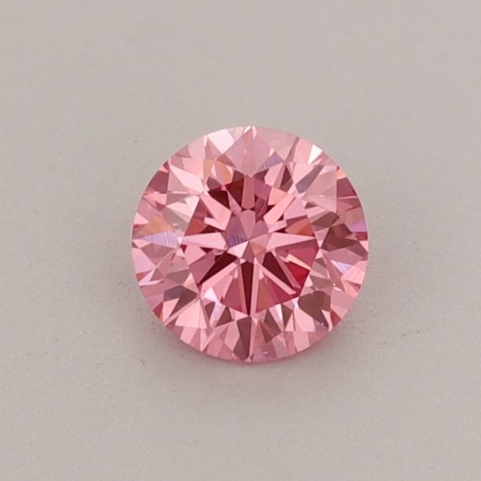 0.41 CT Fancy Vivid Pink ROUND