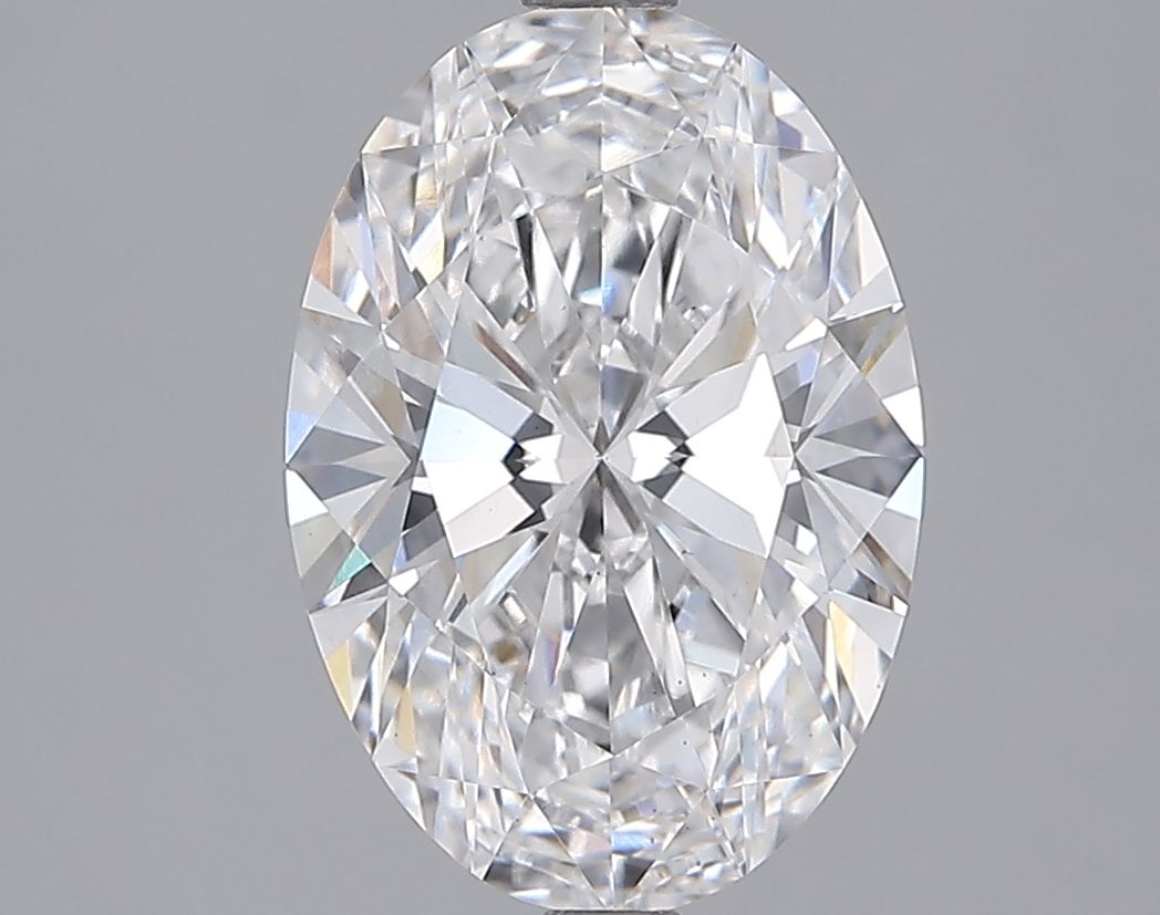 3.09 ct. oval Lab Grown Diamond front image