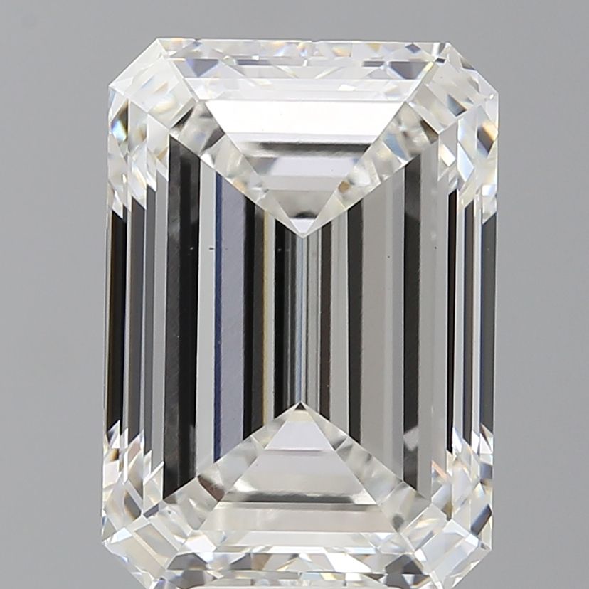 8.01 ct. emerald Lab Grown Diamond front image