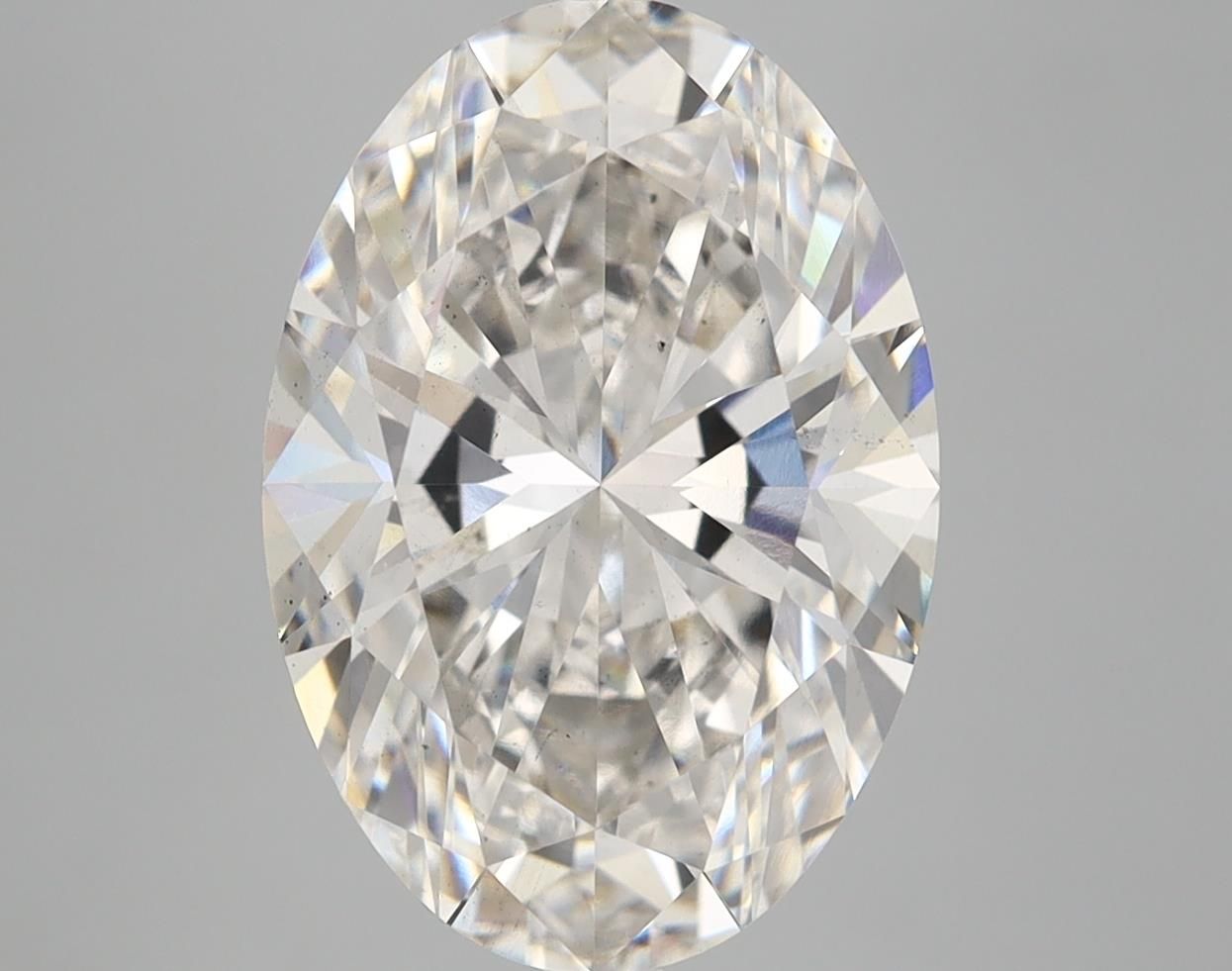 5.01 ct. oval Lab Grown Diamond front image