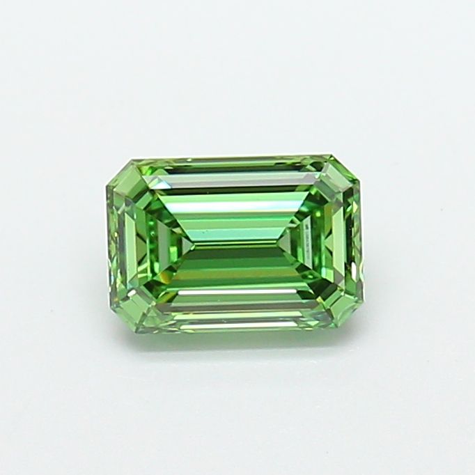 1.06 CT Fancy Vivid Green EMERALD